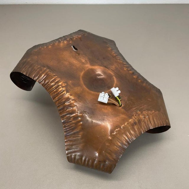 Copper Theatre Wall Light in the style of Stilnovo, Italy, 1950s For Sale - Image 14 of 18