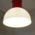 Red Small Red Ceiling Lamp by Roberto Menghi Fontana Arte For Sale - Image 8 of 12