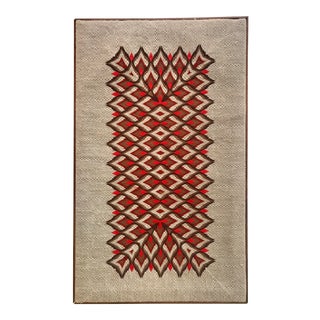 Vintage Abstract Textile Art Framed For Sale