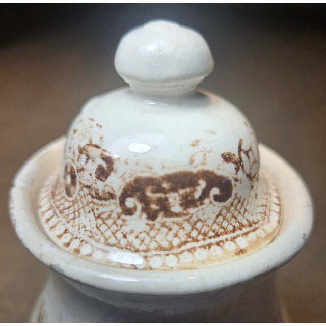 Mid 18th Century English "Willow Tree" Sugar and Creamer For Sale - Image 14 of 14