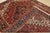 Heriz Rug 8'4'' X 11'10'' Red Wool Semi-Antique Tribal Hand-Knotted Carpet For Sale - Image 14 of 15