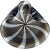 Vintage Murano Alfredo Barbini Black White Gold Flecks Italian Art Glass Mid Century Bowl Ashtray For Sale In Orlando - Image 6 of 6