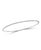 2020s Tesora Contemporary Yellow and White 18 Karat Gold and Diamond Bangle Bracelet For Sale - Image 5 of 8