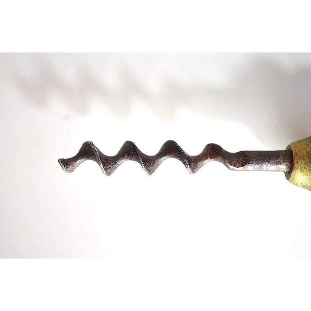 Danish Brass Corkscrew, 1920s For Sale - Image 6 of 7