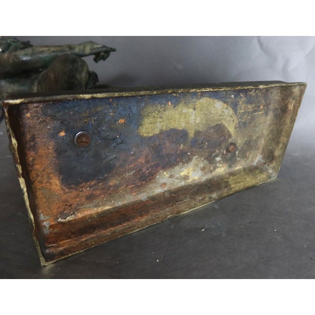 Metal After Sabatino de Angelis, Faun Sculpture, 19th Century, Bronze For Sale - Image 7 of 13