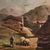 1950s Italian Artist, Landscape with Shepherd, 1950s, Oil Painting on Panel, Framed For Sale - Image 5 of 16
