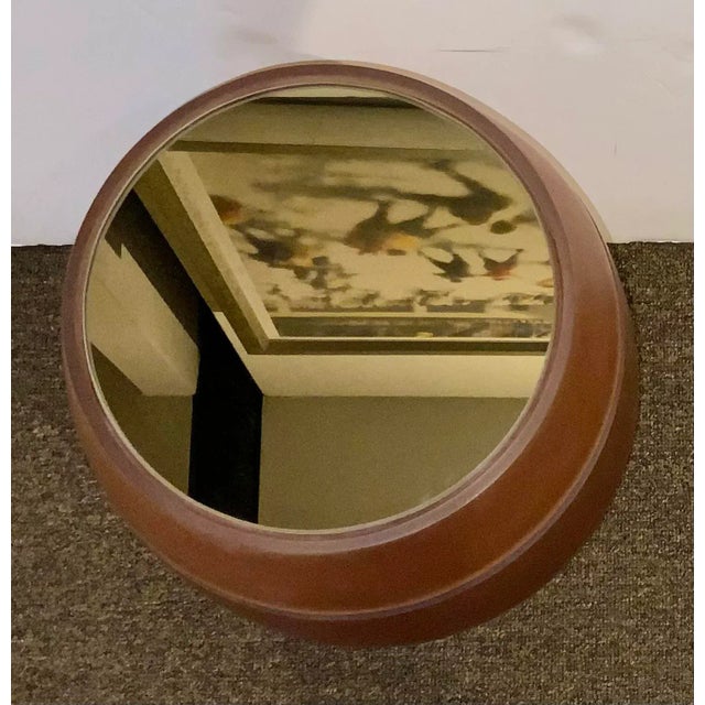 Modern Baker Modern Amber Finished Darjeeling Accent Table For Sale - Image 3 of 3