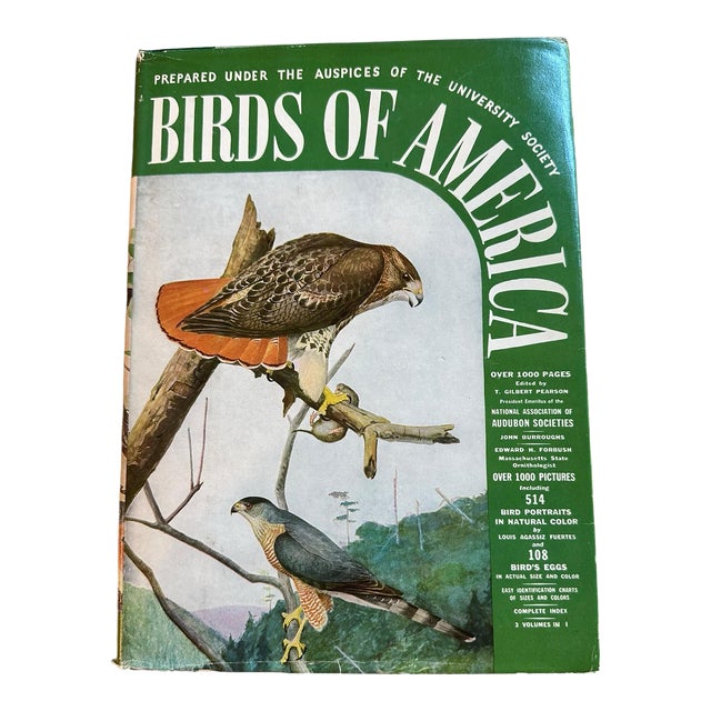1936 Birds of America Hardcover Book For Sale