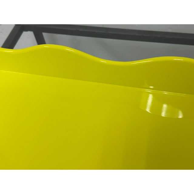 The Lacquer Company Belles Rives Lime Green Tray, Large For Sale - Image 11 of 12