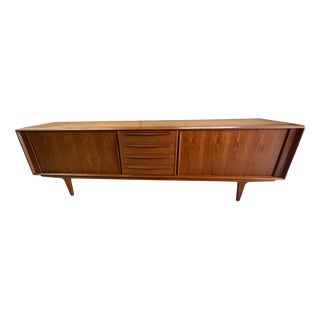 Model 1560 Teak Sideboard from Bernhard Pedersen & Søn, 1960s For Sale