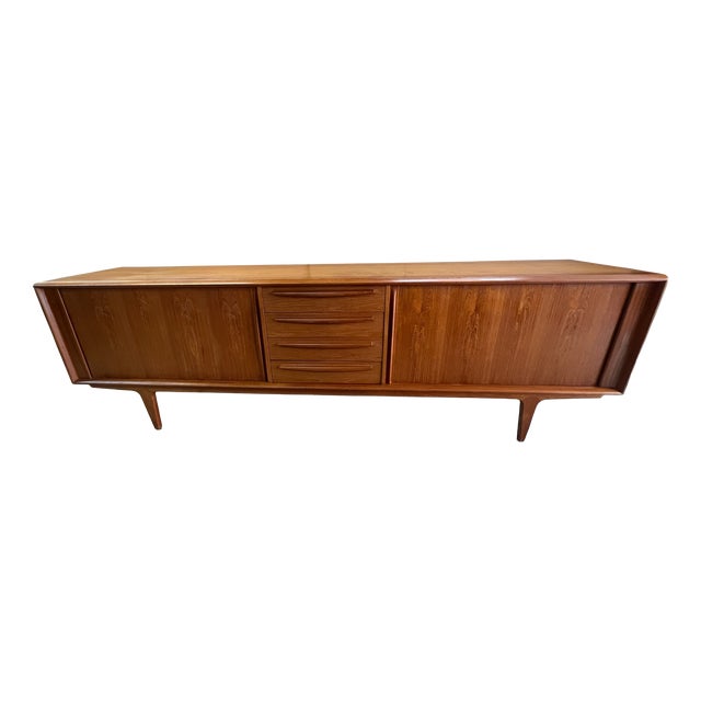 Model 1560 Teak Sideboard from Bernhard Pedersen & Søn, 1960s For Sale