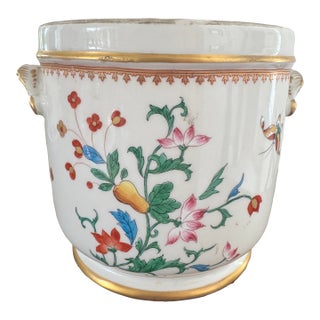20th Century Porcelain De Paris Tiffany Cachepot For Sale