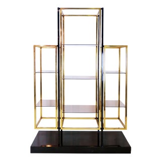 Vintage French Bookcase, 1970s For Sale