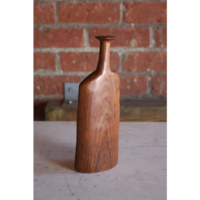 1970s Wood Vase Attributed to Doug Ayers, California, 1970s For Sale - Image 5 of 15