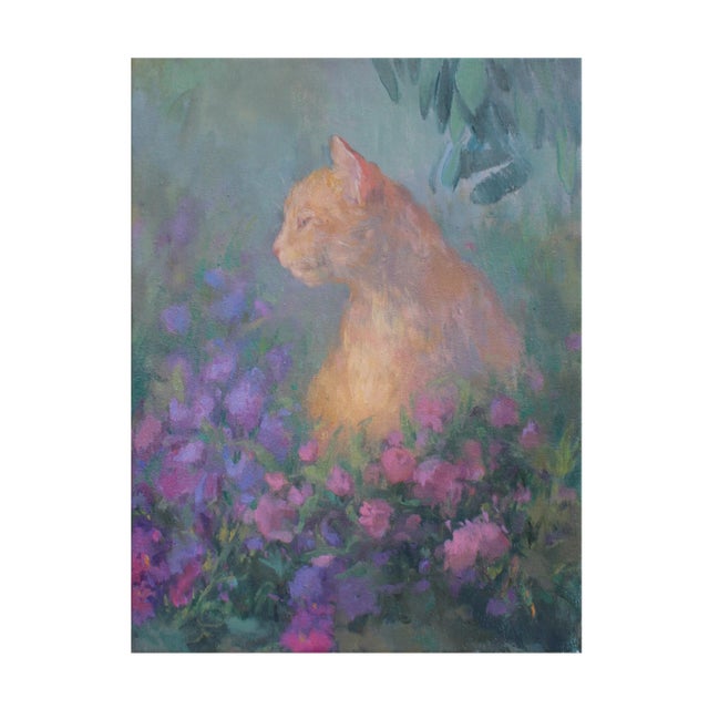 Orange Tabby Cat Fine Art Print by Michelle Farro For Sale In Philadelphia - Image 6 of 6
