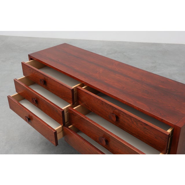 Wood Mid-Century Modern Danish Chest of Drawers, 1960s For Sale - Image 7 of 13