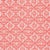 Sample - Schumacher X Trina Turk Amazing Maze Fabric in Coral For Sale