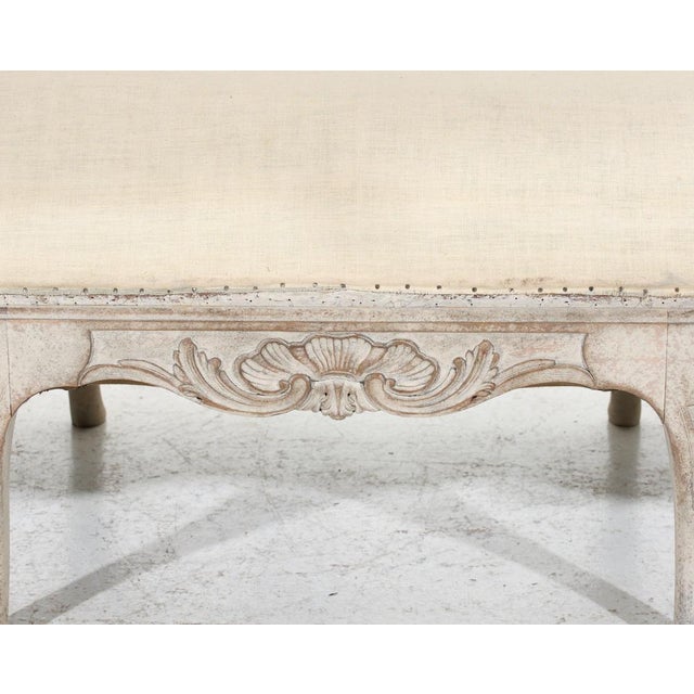 Vintage Rococo Swedish Sofa For Sale - Image 5 of 8
