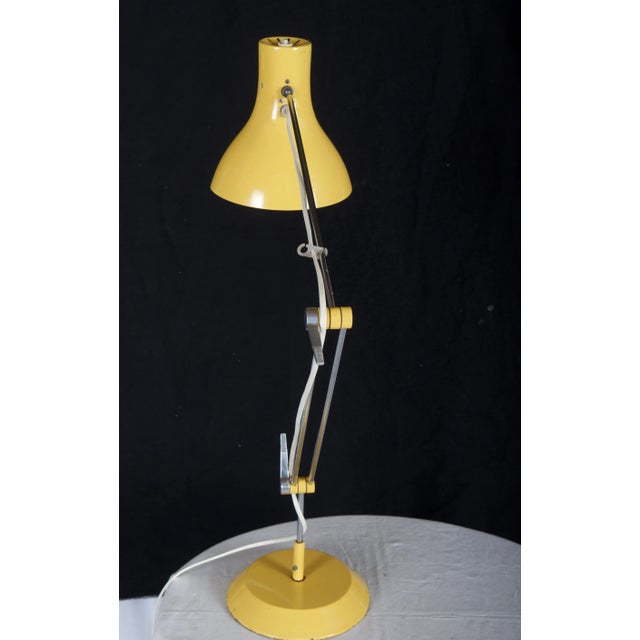 This table lamp was designed by Josef Hurka and produced in former Czechoslovakia by Napako during the 1970s. The...