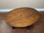 Brown Antique English Oak Coffee Table Drop Leaf Jacobean Wake Table Gateleg C1930 For Sale - Image 8 of 18