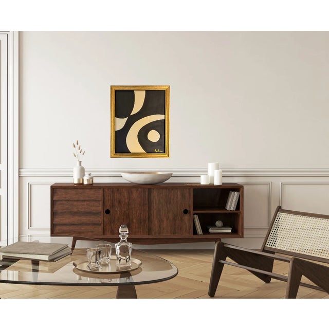 Contemporary Abstract Expressionist Painting by Bryan Boomershine Framed For Sale In Palm Springs - Image 6 of 7