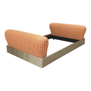 1970s Stanley Jay Friedman Brueton Full Size Radiator Bed For Sale