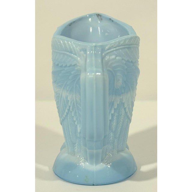 19th Century Higbee Glass Owl Creamer For Sale - Image 4 of 8