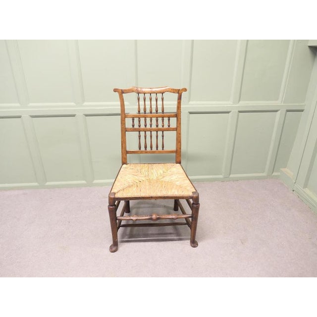 Farmhouse Spindle Back Occasional Chair For Sale - Image 3 of 9