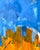 An original abstract acrylic on canvas painting by contemporary Abstract Expressionist artist Robbie Kemper (Cincinnati;...