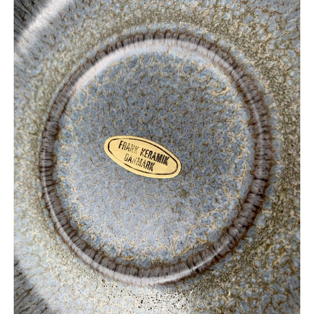 Mid-Century Danish Studio Pottery Bowls from Frank Keramik, 1960s, Set of 2 For Sale - Image 9 of 18
