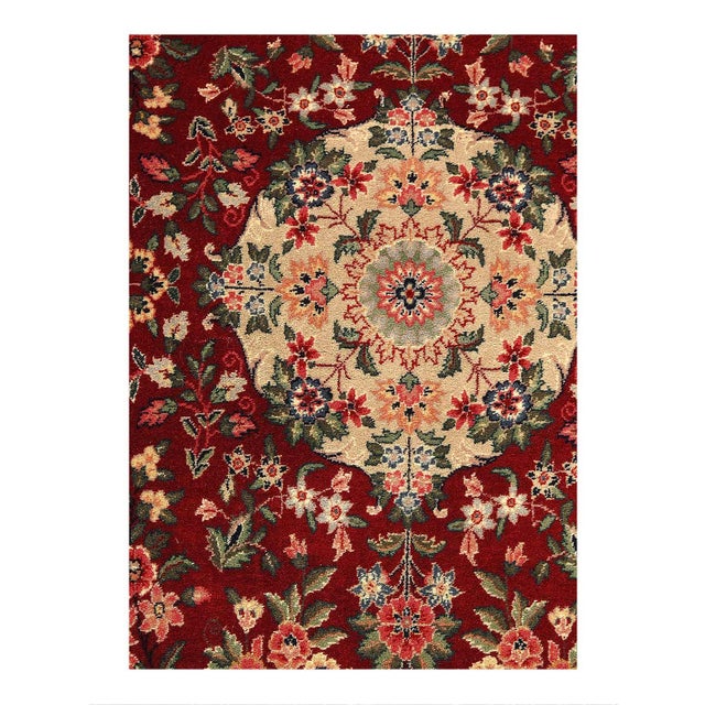 FineTabriz Design rug. Handmade and hand-knotted Silk & Wool Pile on a Cotton Foundation this rug has a dense, soft pile,...