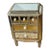 1970s Gorgeous Sea Shell Encrusted Mirrored Commode For Sale