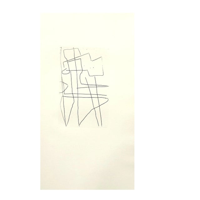 André Lanskoy - Composition - Original Etching 1960 For Sale - Image 3 of 8