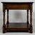 Antique Early 20th Century English Oak Side Table with Lower Shelf For Sale - Image 4 of 13