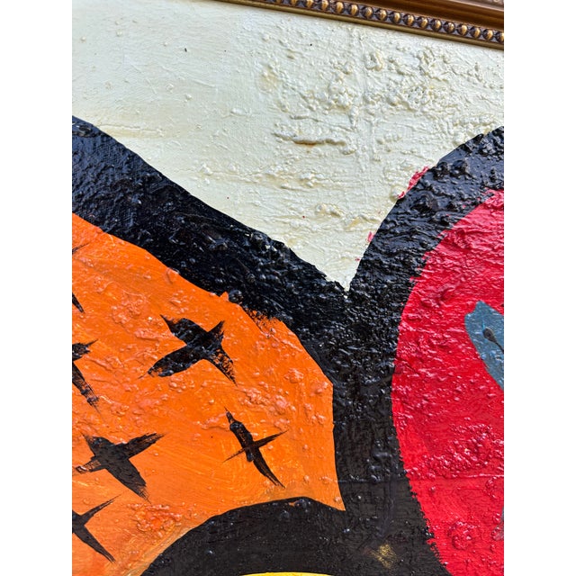 Abstract Large-Scale Abstract Portrait, Peter Keil For Sale - Image 3 of 7