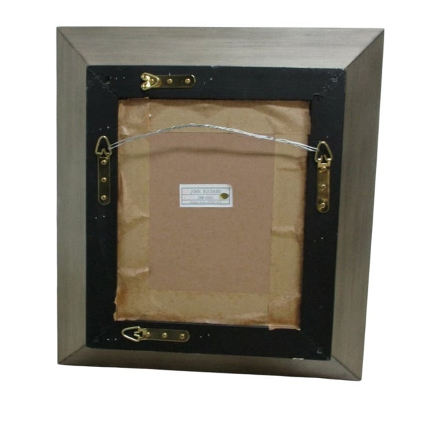 Silver John Richard Venetian Window Box Hanging Wall Mirror For Sale - Image 8 of 8