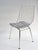 Wire Chairs in Chrome and White Steel Mesh, Set of 4 For Sale - Image 6 of 18
