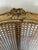 Wood Vintage French Louis XV Style Carved Cane Barrel Back Armchair For Sale - Image 7 of 11