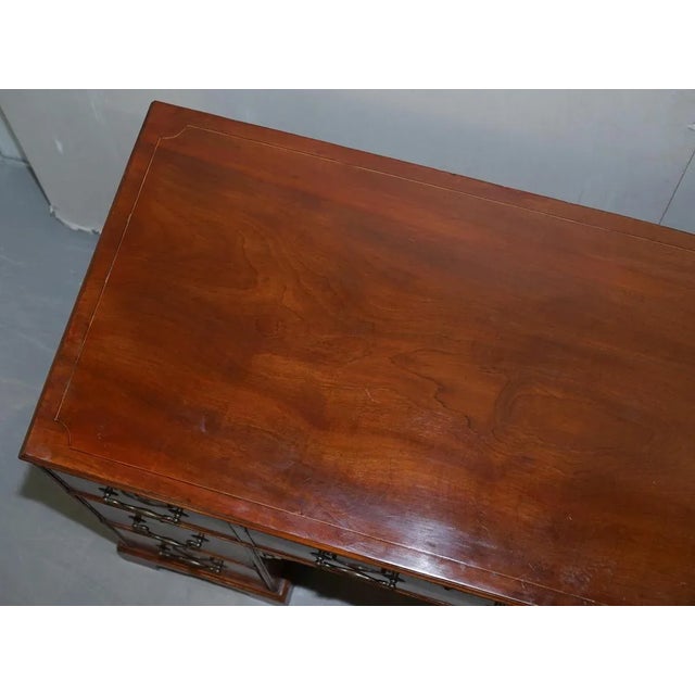 Georgian Regency Military Campaign Desk with Large Map Drawer For Sale - Image 13 of 18