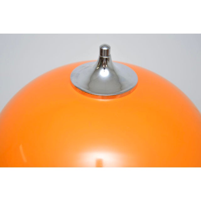 Mid-Century Modern Vintage Italian Chrome Floor Lamp, 1970s For Sale - Image 3 of 9
