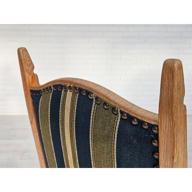 Danish Dining Chairs in Furniture Wool, 1970s, Set of 6 For Sale - Image 12 of 18