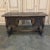 Antique Gothic Oak Desk With Leather Top For Sale In Dallas - Image 6 of 12