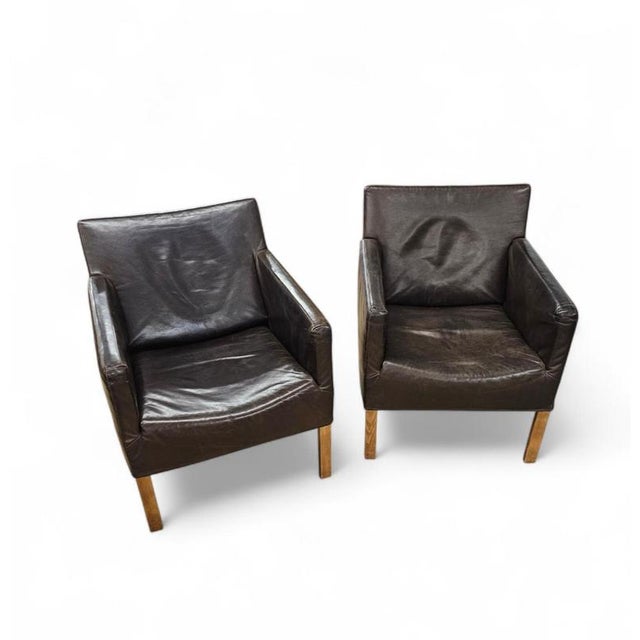 Coppola Lounge Chair with Flexible Backrest by Gerard Van Den Berg, Set of 2 For Sale - Image 4 of 10