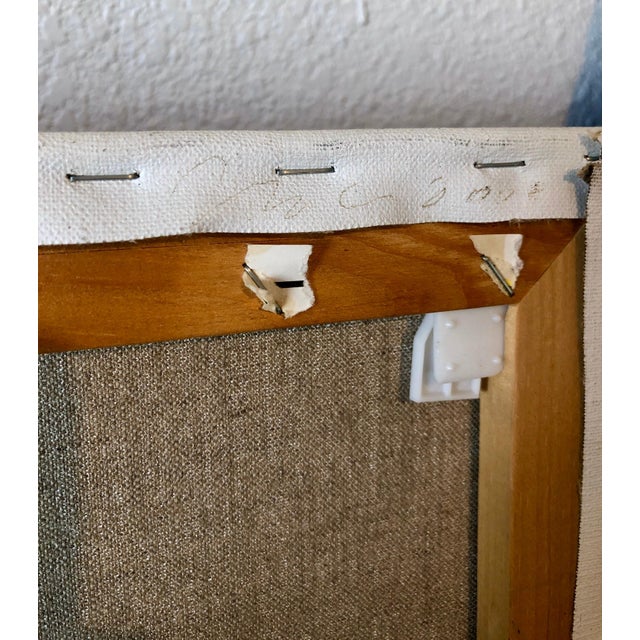 Contemporary Rudi Molacek, Austrian Contemporary Abstract Expressionist Painting Vertical Lines of Color, 2008 For Sale - Image 3 of 6