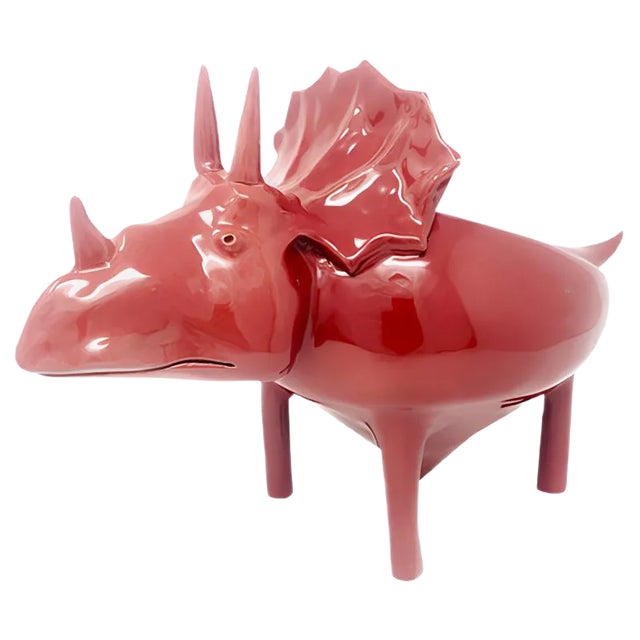 Triceratops Bowl by FREAKLAB For Sale