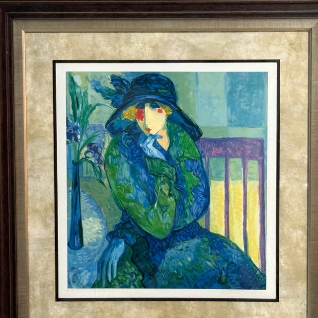 A beautiful signed and numbered serigraph by Barbara Wood titled “Mrs. Calabash.” Edition 80/180, hand‑signed in pencil by...