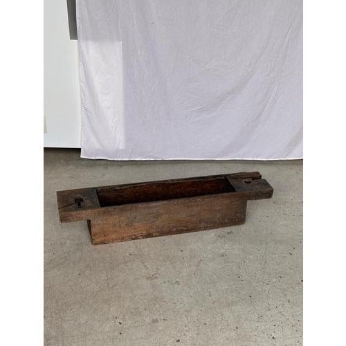 Traditional Asian Teak Chest for Storing Rice For Sale - Image 10 of 18