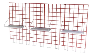 Modular Red Portarobe System by Piero Polato for Robots Milano