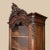 19th Century French Louis XV Walnut Display Armoire ~ Bookcase For Sale - Image 10 of 13