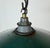 Mid-Century Modern Industrial Green Enamel Light, 1950s For Sale - Image 3 of 17